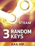 AAA VIP Random 3 Keys (PC) - Steam Key - GLOBAL
