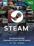 Steam Gift Card 40 EUR - Steam Key - For EUR Currency Only